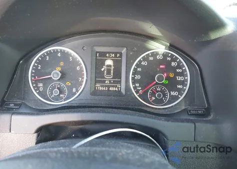 2010 Volkswagen Tiguan Wolfsburg Edition из США, поврежденный, VIN WVGAV7AX1AW532684